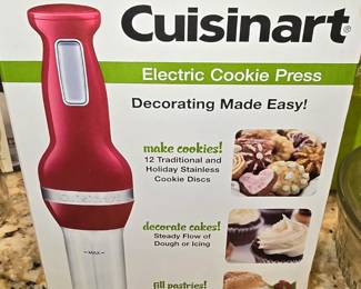 New in box cookie press