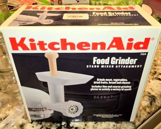 KitchenAid food grinder attachment new in box
