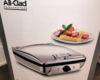 All-Clad Waffle Maker new in Box