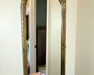 Gilded wall mirror