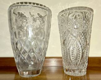 Rogaska Crystal  and other crystal Vase