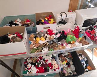 Beanie Babies! Two or three of each kind!