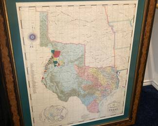 Commemorative Map of the Republic of Texas