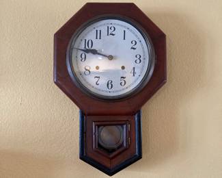 schoolhouse pendulum clock