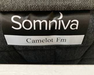 Somniva Camelot firm mattress on Mica adjustable base