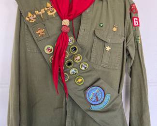 Vintage boy Scout uniform