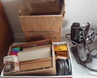 Vintage photography items