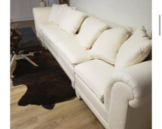 1980s sectional high-end couch