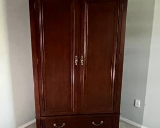 Now $175 (4/7) was $500.00 Ethan Allen armoire 3 shelves 4 drawers 42x21x76