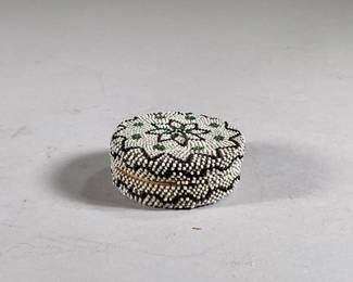 BEAD WORK JEWELERY BOX | Intricate bead work jewelry box