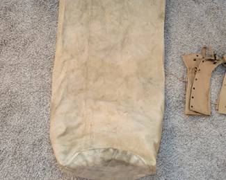 WW2 military canvas duffel bag.
