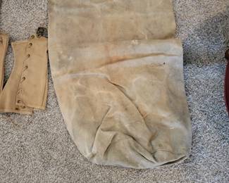WW2 military canvas duffel bag.