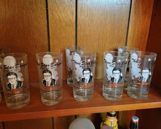 Massillon tigers football and band vintage drinking glasses. 