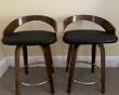 LumiSource Pair Of Modern Counter Stools

