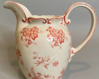 Coastline Pink Floral Pitcher
