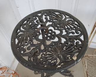 Cast Iron side table