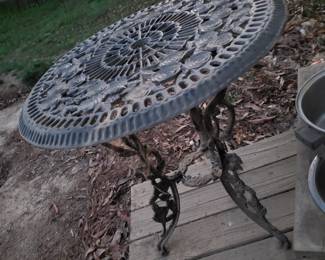 Cast Iron Table