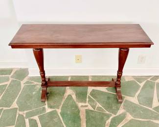 VINTAGE SOLID WOOD SOFA TABLE - ENTRY TABLE - CONSOLE TABLE