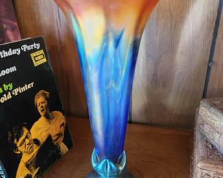 Signed Art Glass - Lundberg Glass Art (signed). Ludberg Studios - California 