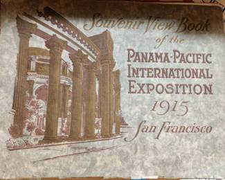 Souvenir View Book of Panama-Pacific International Exposition 1915 San Francisco. 
