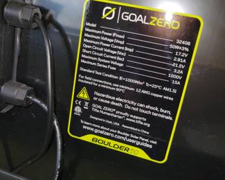 Goal Zero solar power - many items