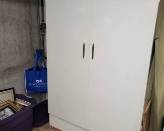 Large metal storage cabinet