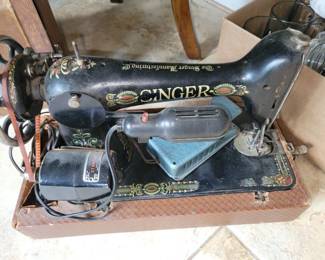 Vintage Singer sewing machines