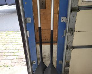 Aluminum oars