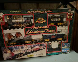 Toy shop Christmas train set