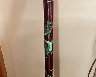 Unique walking stick holds a pool cue inside!!!