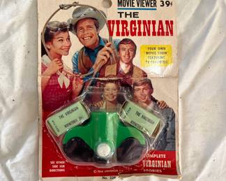 Vintage movie viewer The Virginian