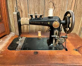 Eldredge treadle sewing machine 