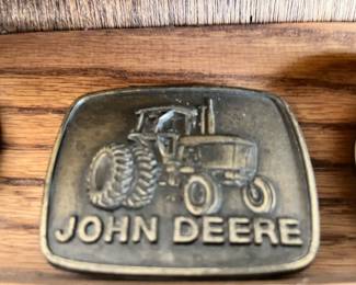 John Deere belt buckle