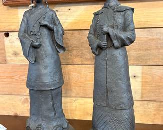 Pair of Asian Statues