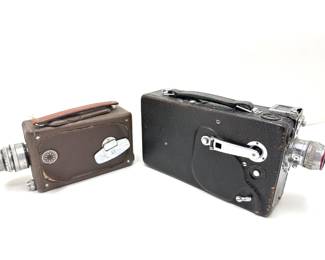 2 Vintage 16MM Movie Cameras: Kodak Cine Model K & Bell & Howell Auto Load Speedster
Lot #: 15
