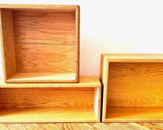 4 Vintage Thick Wood Boxes
Lot #: 140