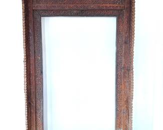 Antique Middle Eastern Carved Wood Door Frame With Base
Lot #: 8