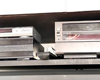 Panasonic GX4 VHS Player Recorder, Cinea SV300 DVD Player Recorder & Sony DVD Player
Lot #: 171