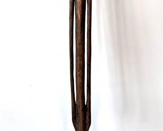 Vintage African Makonde Carved Wood Staff From Tanzania
Lot #: 106