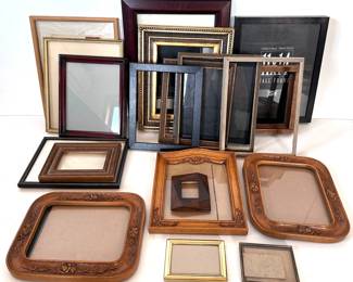 20 Frames, Sizes & Condition Vary, Some New
Lot #: 206