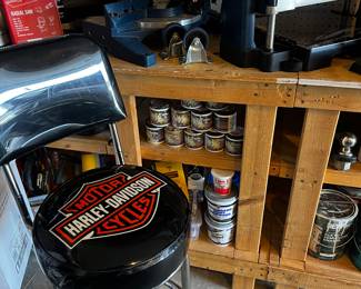 Harley Davidson bar stool