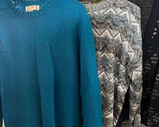 Vintage mens sweaters
