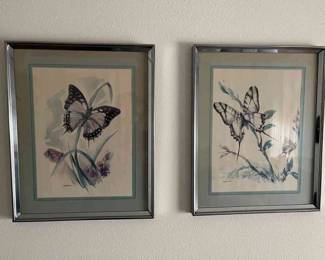 Framed Pictures Of Butterflies