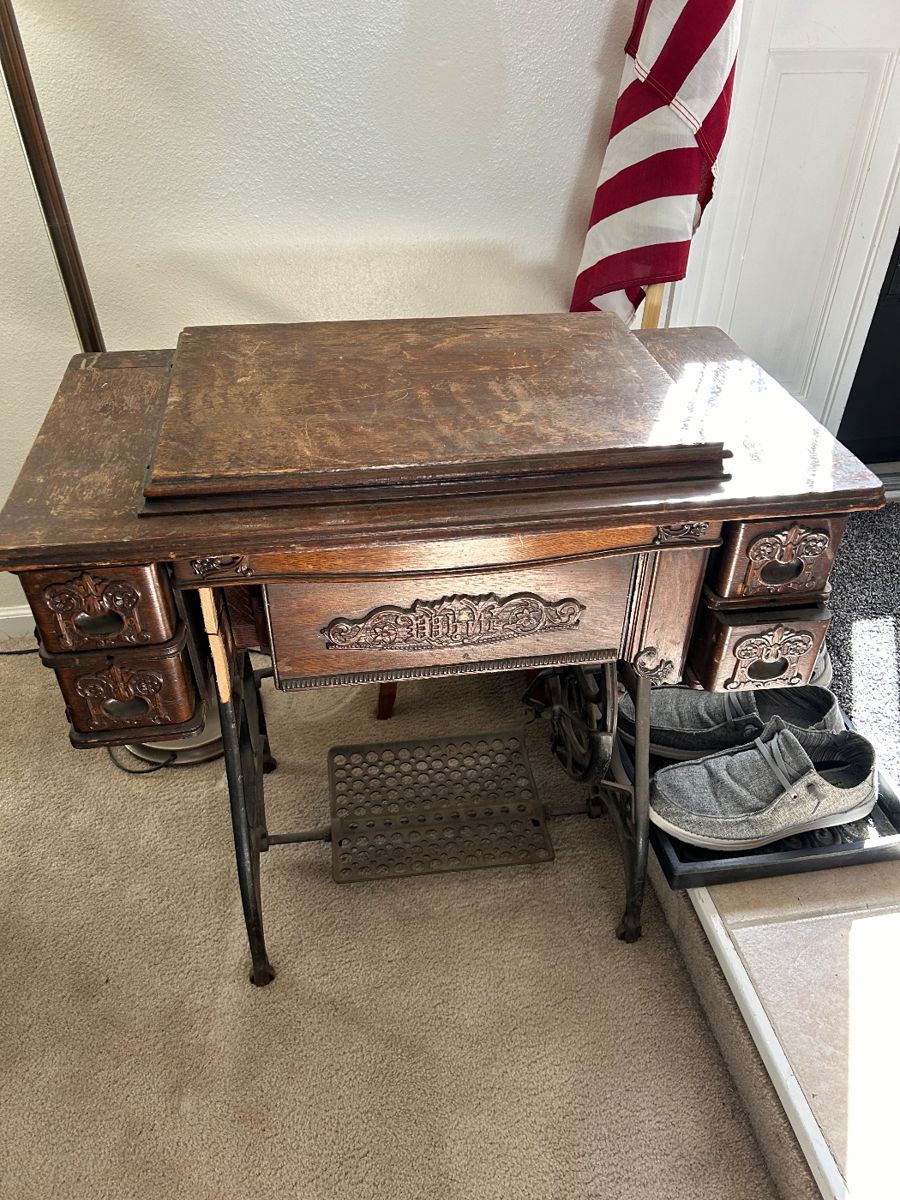 Antique sewing machine 