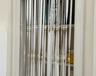 Beaded curtain 