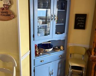 Corner cabinet 
29” deep
80” tall