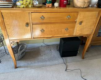 Hall cabinet 
48x19x34”