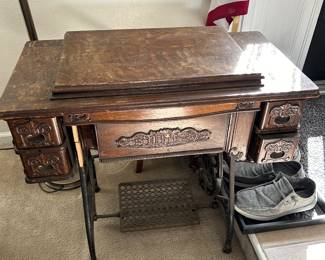 Antique sewing machine 