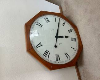 Clock is 38”