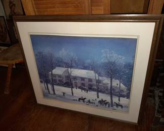 HUGE Assortment Of Framed Antique, Vintage, & Contemporary Artwork